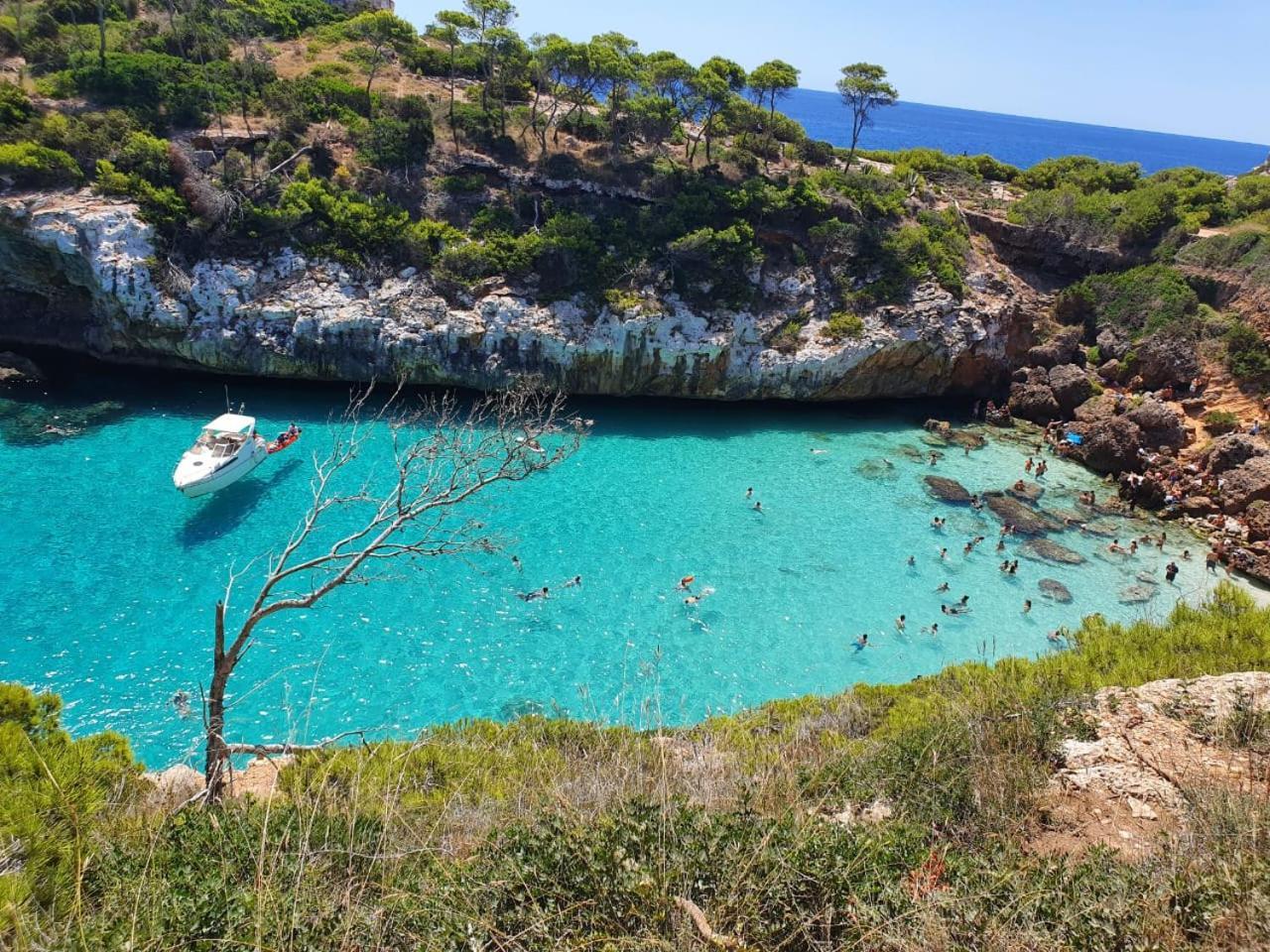 Casa Domingos Cales De Mallorca Bagian luar foto